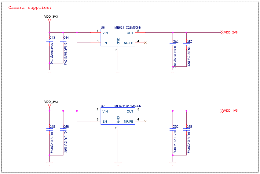 ESP32-S3-EYE - Camera Power Supply